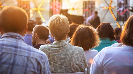 Außenveranstaltung im Sommer, Kulturevent