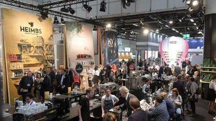 Blick in eine Messehalle