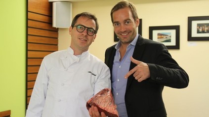 Max Stiegl und Manfred Kröswang