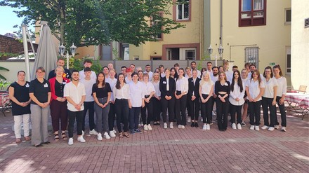 62 neue Nachwuchstalente bei den Achat Hotels