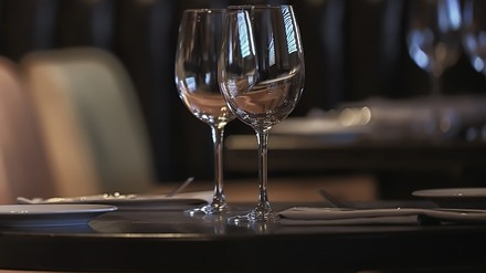 Ein Tisch in einem Restaurant