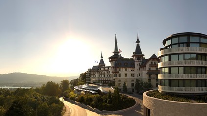 Luxushotel The Dolder Grand von außen