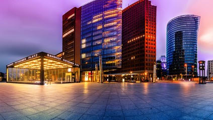 Der Potsdamer Platz in Berlin