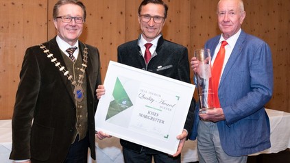 Franz Heffeter (SKAL Austria), Josef Margreiter (Tirol Holding) und Klaus Cincelli (SKAL Tirol)