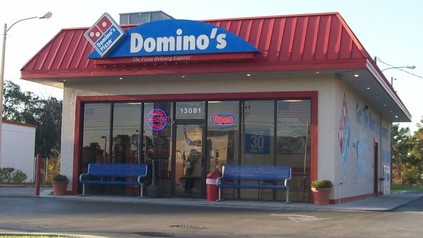 Domino's Restaurant von außen