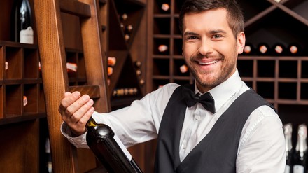 Ein Restaurantleiter