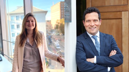 Anna Riehe und Daniel Döscher