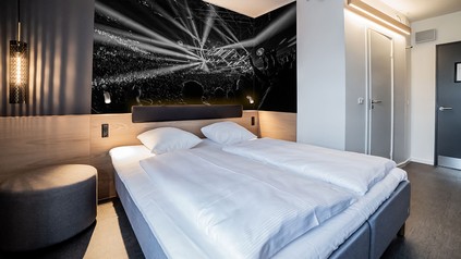 „Arena-Room“ im neuen Zleep Hotel Copenhagen Arena