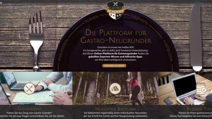 Gastro Academy Plattform für Gastro-Neugründer