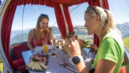 Gondelfrühstück in Alpbach