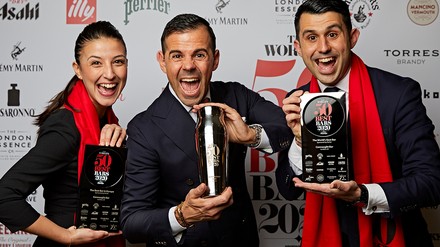 Das Barteam der Connaught Bar in London, UK, Gewinner der The World’s 50 Best Bars 2020