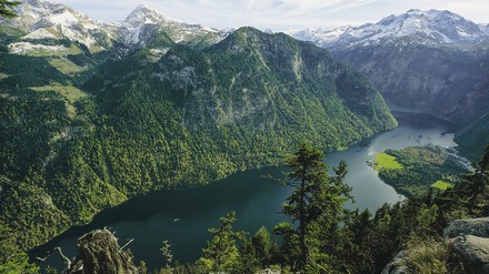 Blick auf den Königssee