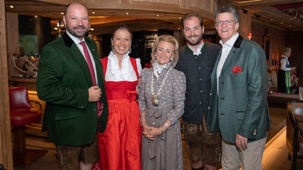 Anton Birnbaum, Eva Guertler, Elisabeth Guertler, Fabian Schwaiger und Georg Guertler