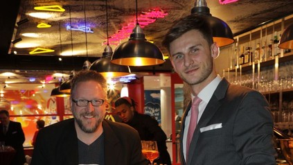 Oliver Hoffinger und Stefan Obreja