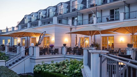 Außenansicht des Strandhotel Zingst