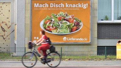 Lieferando Werbeplakat