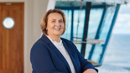 Haike Witzke, Vice President Human Resources Management AIDA Cruises.