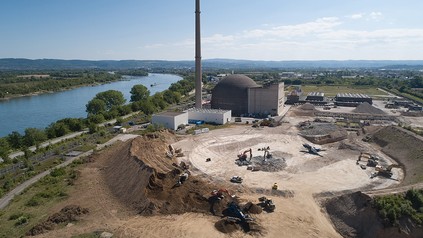 AKW Mülheim-Kärlich Mitte Mai 2020