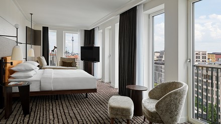Zimmer im Berlin Marriott Hotel