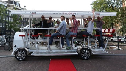 Limobike beerbike Amsterdam
