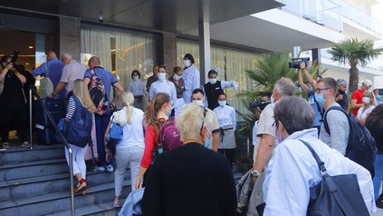 Touristen in Mallorca