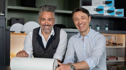 Starkoch Roland Trettl und Fußballtrainer Niko Kovac