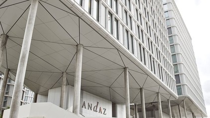 Außenansicht des Andaz Vienna