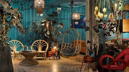 Hotellobby 25hours Hotel The Trip in Frankfurt