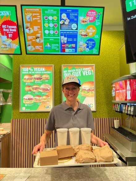 NIC veg Burger Restaurant