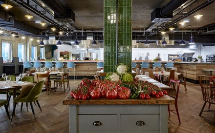 Innenansicht des neuen Seven North in Wien