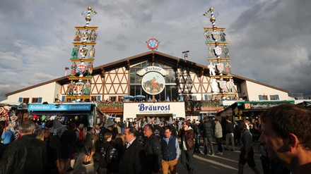 Pschorr-Traditionsfestzelt Bräurosl auf dem Oktoberfest