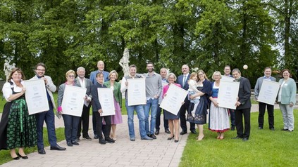 Die ausgezeichneten erfolgreichen Teilnehmer am österreichischen AMA-Gastrosiegel.