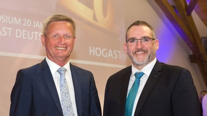 Lothar Lenke und sein Nachfolger Andreas Klein