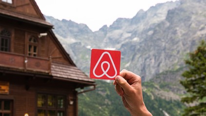 Das Logo von Airbnb