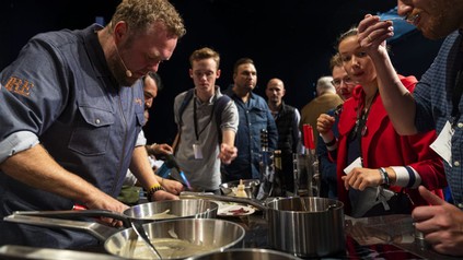 Chef-Sache Küchenchefs auf der Bühne