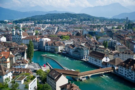 Panorama von Luzern