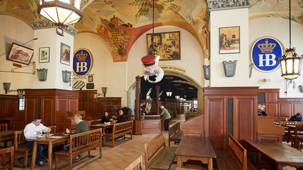 Hofbräuhaus in München nach dem Gastro-Restart