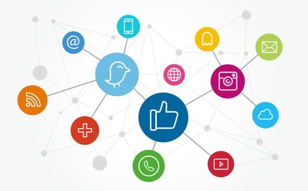 Social Media Symbole