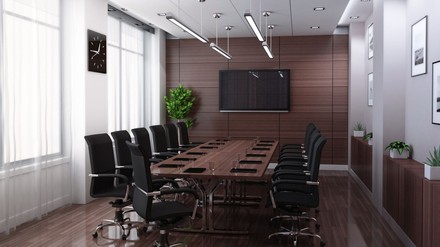 leerer Konferenzraum