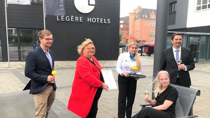Lègére Hotel Bielefeld, Auszeichnung "Top-Ausbildungsbetrieb" des Dehoga