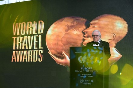Graham Cooke, Gründer der World Travel Awards, bei der Preisverleihung der Europe Gala Ceremony 2019 auf Madeira