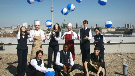 Auszubildende bei den Maritim Hotels