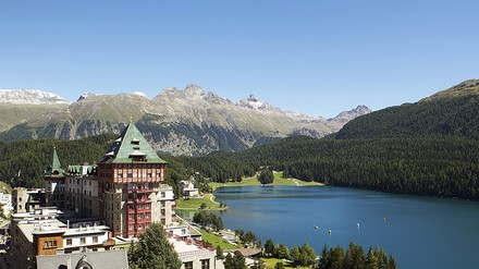 Badrutts Palace Hotel in St. Moritz