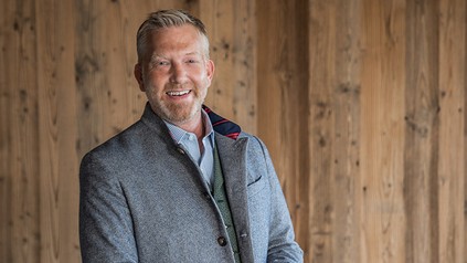 Der Schweiz-Amerikaner Nikolai Bloyd ist der neue Managing Director des Grassauer Resorts "Das Achental".