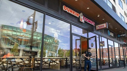 Eine Dunkin Donuts-Filiale