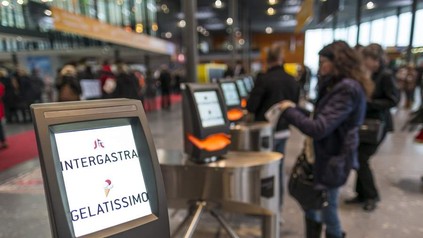 Der elektronische Einlass auf der Intergastra