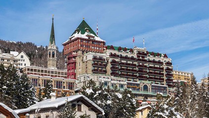 Außenansicht des Badrutt's Palace Hotel