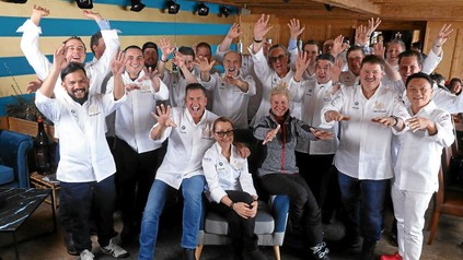 Die Küchenchefs beim St. Moritz Gourmet Festival