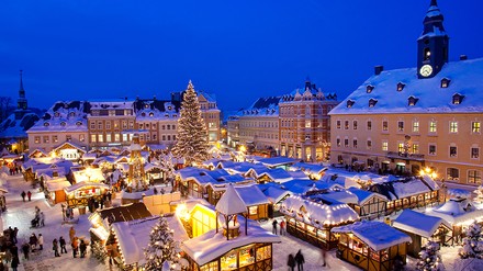 Weihnachten im Erzgebirge, Weihnachtsmarkt in Annaberg-Buchholz