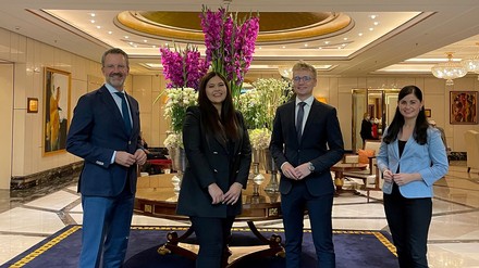 Im Breidenbacher Hof haben Lara Knezevic und Philipp Dieckmann eine Ausbildung zur Hotelfachfrau bzw. zum Hotelfachmann absolviert.